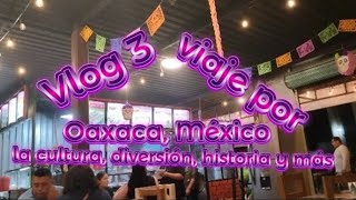 Vlog 3 viaje por Oaxaca México la cultura diversión historia y más [upl. by Koy]