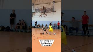 Ilya highlights at first autumn game Kyiv Champ 2024 U11 youthbasketball basketball shorts [upl. by Wiersma]