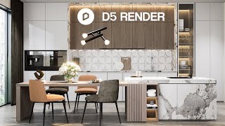 How to Create Interior Design in D5 Render [upl. by Otte14]