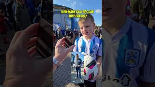 1000 kick ups 😯⚽️🏟 football kickups Huddersfield [upl. by Morra]