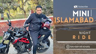 Mini Islamabad Night Ride  vlog 2  Benelli 302s  Meat n Meat [upl. by Eloise]