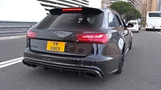 740HP Audi RS6 Avant C7 w Full Straight Milltek Exhaust CRAZY REVS [upl. by Ehcor677]