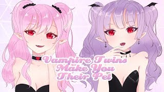 💕 Twin Vampires Make You Their Pet ft vividlyASMR 🦇 ASMRRoleplay [upl. by Ondrej947]