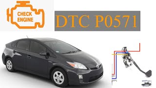 របៀបជួសជុលកំហូចកូដ P0571 Prius 2010  2015 Brake Switch A Circuit តាម Odemand5 [upl. by Leandro]