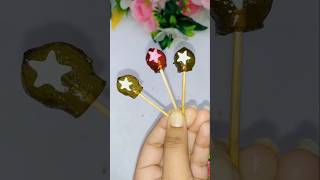 Colourful jelly star candy popsicle 🍬🍭 shortvideo youtubeshorts jelly trending [upl. by Amos39]