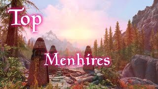 Skyrim  Top Menhires [upl. by Ecinereb265]