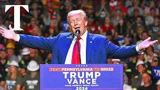 LIVE Donald Trump hosts MAGA rally in Pennsylvania [upl. by Nuhsal]