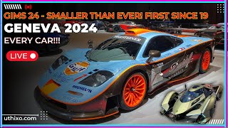 LIVE  2024 GENEVA MOTOR SHOW  GIMS24  ALL CARS  FULL TOUR [upl. by Atiker30]