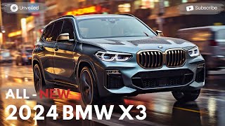 2024 BMW X3 Unveiled  BMWs Next Generation Luxury SUV [upl. by Canfield]