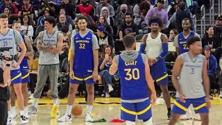 Steph Curry Takes the Mic for EPIC Rookie Karaoke Night Part 1 [upl. by Gemperle]