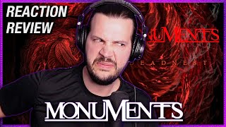 MONUMENTS quotDeadnestquot  REACTION  REVIEW [upl. by Yesac]