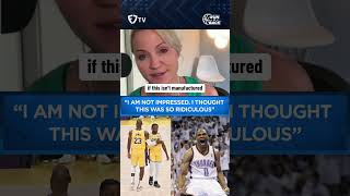 Michelle Beadle Wasnt Having It With The LeBron amp Bronny James Moment [upl. by Onifur376]