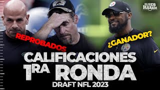 Calificaciones de TODOS los picks de Primera Ronda Draft NFL 2023 [upl. by Bullion]