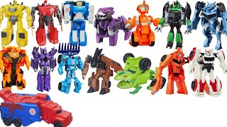 Full Collection 24 Transformers Robots in Disguise One Step Changers Transform [upl. by Pogue]