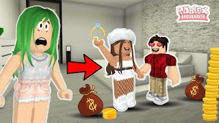 😭MI NOVIO ME ABANDONA POR UNA CHICA MILLONARIA EN BROOKHAVEN🤑MINI PELICULA ROBLOX karola20 [upl. by Emerald]