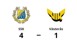 Södertälje SK  Västerås IK 41  Allsvenskan Hockey Höjdpunkter [upl. by Alilahk]