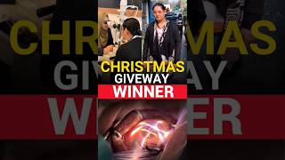 Christmas Giveaway Free Lasik Winner 🎁 [upl. by Eeldivad]