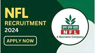 NFL Recruitment 2024  CA  CMA  Fresher Jobs [upl. by Lipson259]