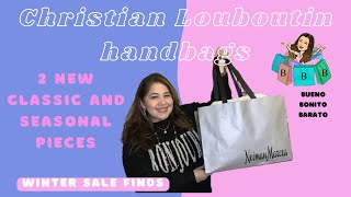 Christian Louboutin handbags  Cabata and Loubieshore  Las Tres Bs unboxing luxuryhandbags [upl. by Siloam]