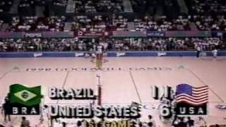 Goodwill Games 1990  Brasil vs USA [upl. by Tnelc]