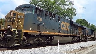 CSX Train Marietta GA 6 15 2014 [upl. by Furey]