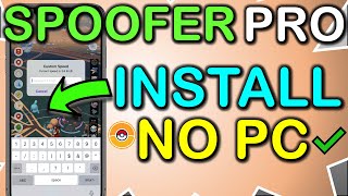 2024 Pokemon GO Spoofing NO PC iOS 🔥 SpooferPro Install Pokemon GO Spoofer 🔥 Teleport and Joystick [upl. by Nalloh]