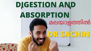 digestion and absorption  class 11  malayalam  NEET malayalam [upl. by Phalan]