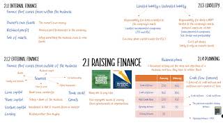 21 Raising Finance in 15 minutes Edexcel A Level Business Recap [upl. by Enuahs]