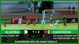 Algeria vs Cameroon 1  2 Agg 2  2 Highlights  Qatar 2022 Qualifier 2nd League [upl. by Breanne940]