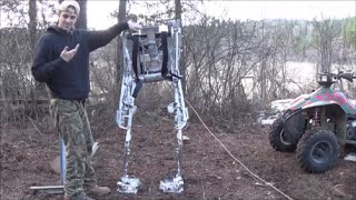 quotPowered Exoskeleton Suitquot Full Build And Test [upl. by Symer252]