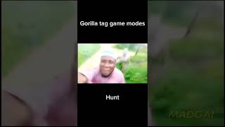 Gorilla tag game modes gtag shorts [upl. by Aridni655]