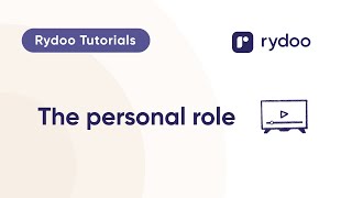 Rydoo Expense Personal role web amp mobile [upl. by Niletak706]