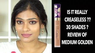 Tarte Creaseless Concealer ReviewDemoWearTest on TanMediumBrownWarm Skintone [upl. by Tutankhamen]