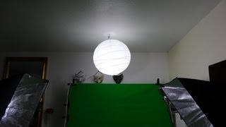 quot199 EURO IKEA CHINA BALLS FÜR GREENSCREEN LICHT VON OBENquot Vorstellung [upl. by Umeh]