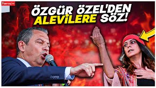 Özgür Özel Alevi vatandaşlara söz verdi Alevilerden büyük alkış alan konuşma [upl. by Narok]