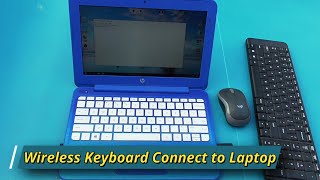 Wireless keyboard connect to laptop  logitech keyboard connect to laptop [upl. by Ehtylb805]