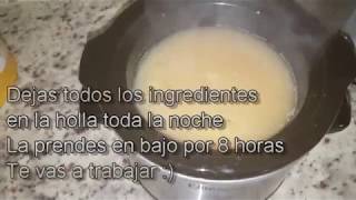 Garbanzo en olla arrocera  Crock Pot [upl. by Aenert]