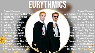 Eurythmics  Eurythmics Full Album  The Best Songs Of Eurythmics [upl. by Ahsenek903]