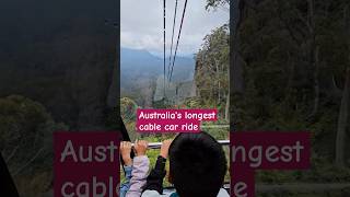 Cable Way Adventure – The Longest Ride shorts australia cableway [upl. by Hannaj]