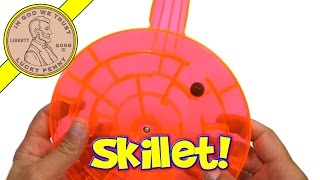 SkillIt The Frying Pan Maze Game 1966 Milton Bradley [upl. by Caras133]