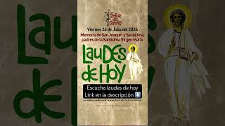 🟢 LAUDES DE HOY 19 noviembre laudes laudesdehoy laudesdehoy cantordelcamino liturgiadelashoras [upl. by Aleb]