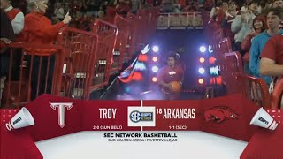 18 Arkansas vs Troy 11132024 [upl. by Itagaki]