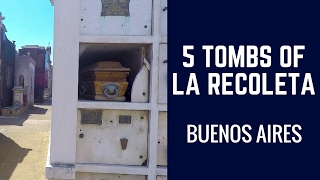 5 Tombs of La Recoleta  Joe Journeys [upl. by Karney]