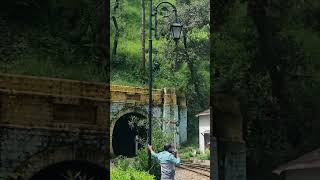 Barog Tunnel station amp Toy train in lush green hills toytrain travel aarbeetravel barog [upl. by Ahsieyk672]