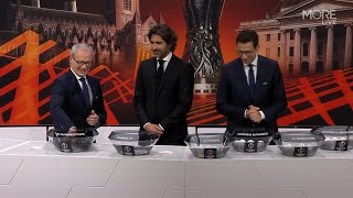 UEFA Europa League Knockout Round Playoff Draw [upl. by Dorothy]