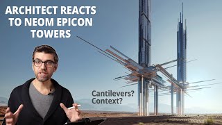 Another Saudi mega project in the desert Architects reaction to NEOM Epicon [upl. by Eivlys]