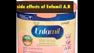 Serious side effects of Enfamil A R [upl. by Yllom]