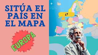 ¡QUIZ SITUAR el PAÍS en el MAPA  EUROPA 🗺️🌍 ¡TEST de GEOGRAFÍA [upl. by Ferna]