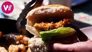 Guernsey  Delicious seafood burgers made from sea snails  At our Neighbours Table [upl. by Wolcott]