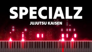 Animenz SPECIALZ  Jujutsu Kaisen S2 OP2 Piano Tutorial King Gnu [upl. by Sabino]